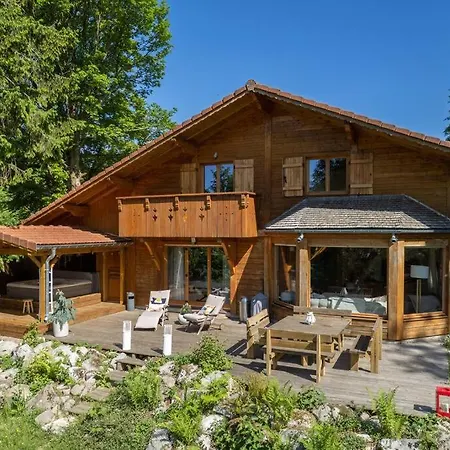 Chalet L'ecrin Blanc - Cocon Familial Avec Jacuzzi Et Salle De Jeux Liezey