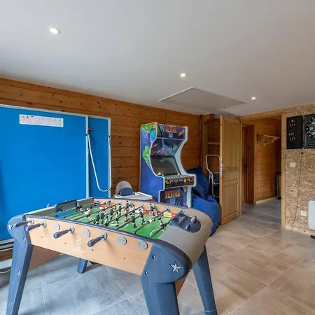 L'ecrin Blanc - Cocon Familial Avec Jacuzzi Et Salle De Jeux Liezey