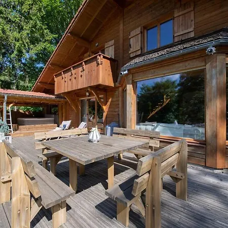 L'ecrin Blanc - Cocon Familial Avec Jacuzzi Et Salle De Jeux Chalet *