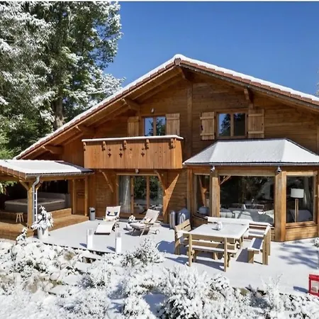 L'ecrin Blanc - Cocon Familial Avec Jacuzzi Et Salle De Jeux Chalet