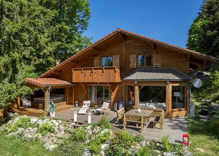 Horská chata L'ecrin Blanc - Cocon Familial Avec Jacuzzi Et Salle De Jeux Liézey