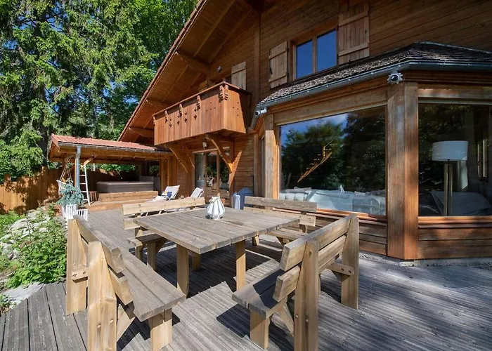 L'ecrin Blanc - Cocon Familial Avec Jacuzzi Et Salle De Jeux Horská chata *