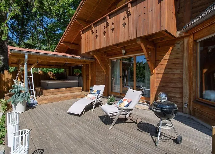 L'ecrin Blanc - Cocon Familial Avec Jacuzzi Et Salle De Jeux Horská chata *